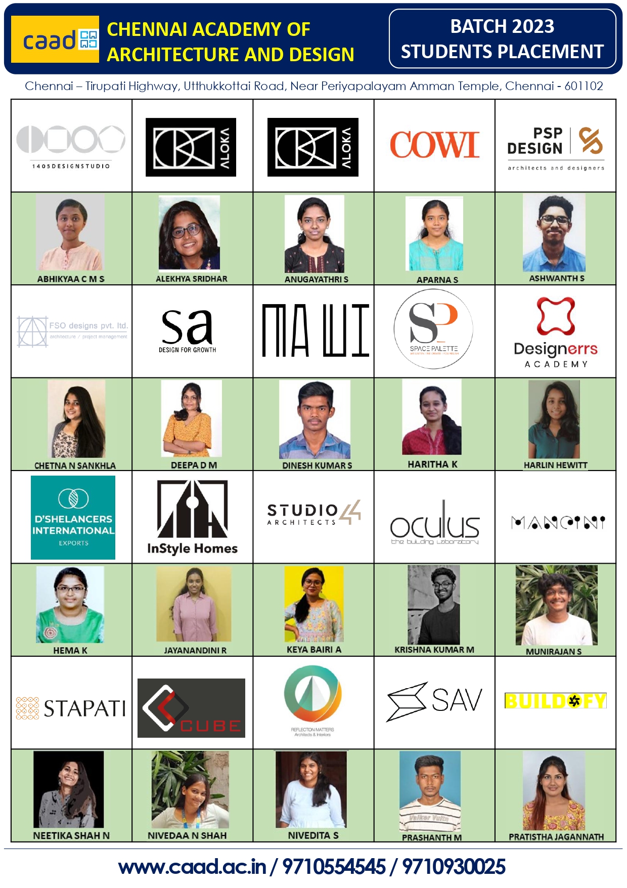 Batch 2023 Placement Poster 1